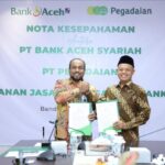 Bank Aceh dan PT. Pegadaian Tandatangani MoU Tingkatkan Layanan Digital