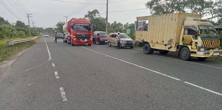 Operasi Patuh Seulawah Memasuki Hari ke-13: Penindakan dan Teguran Pelanggaran Lalu Lintas di Aceh Jaya Terus Dilakukan