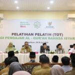 Ini penyampaian Pj Bupati Aceh Selatan pada Pembukaan Training of Trainer (TOT) Pengajar Al-Qur’an Bahasa Isyarat