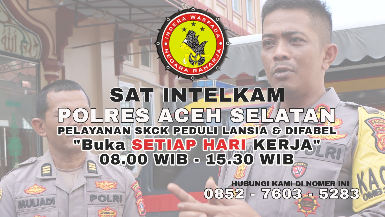 Permudah Pelayanan, Kini Lansia dan Difabel Tidak Perlu Datang Ke Kantor Polisi Untuk Pembuatan SKCK