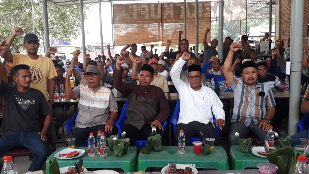 KPA Daerah 1 Wilayah Peureulak Ramai Ramai Deklarasi H.Sulaiman & Abdul Hamid Sebagai Calon Bupati dan wakil Bupati Aceh Timur