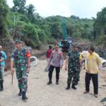 Kapolres Aceh Jaya Diwakili Wakapolres Hadiri Peninjauan TMMD Reguler Ke-121 Kodim 0114/Aceh Jaya Tahun 2024