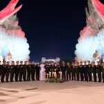 Presiden Jokowi Pimpin Apel Kehormatan dan Renungan Suci di Taman Kusuma Bangsa IKN