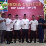 Pasangan SAH, Haji Sulaiman dan Abdul Hamid Mendaftar di KIP Aceh Timur