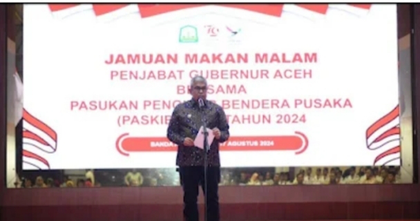 Pj Gubernur Aceh: Tugas Paskibraka Bukan Seremonial Tapi Mengajarkan Tauladan