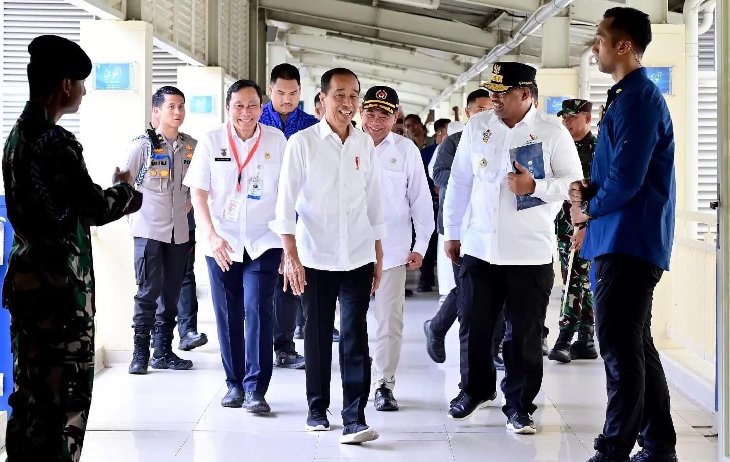 Presiden Joko Widodo Apresiasi Pengelolaan RSUD dr. Zainoel Abidin