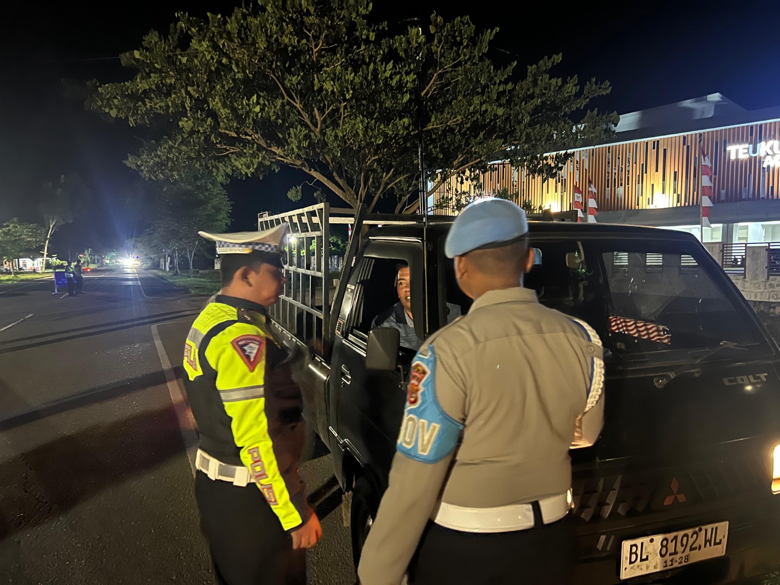 Antisipasi Guantibmas Jelang Pilkada, Polres Aceh Jaya Gelar Razia Sajam dan Narkotika