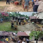 Wujud Sinergitas, Polsek Pasieraja Gotong Royong Bersama Masyarakat