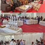 Kapolres Aceh Selatan Hadiri Rapat Pleno Pengundian Nomor Urut Pasangan Calon Bupati & Wabup Aceh Selatan Periode 2024 – 2029