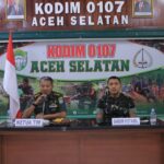 Dandim Aceh Selatan Sambut Kunjungan Audit Kinerja Kodam Iskandar Muda