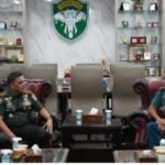 Pangdam IM Terima Audiensi Danguskamla Koarmada I Bahas kesiapan Kunjungan RI 1