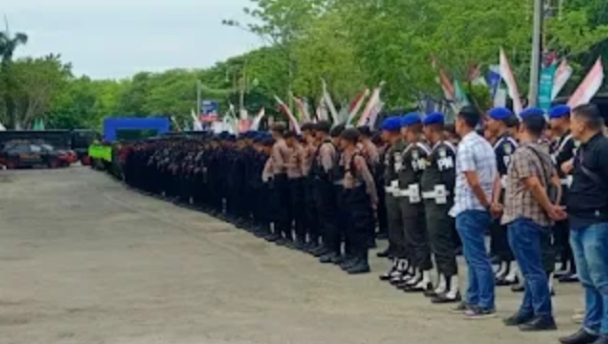 724 Personel Gabungan Siap Amankan Babak Delapan Besar Sepak Bola PON Aceh-Sumut