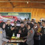 Kapolres Aceh Jaya Bersama Staf dan Jajaran Berikan Surprise Kepada Dandim 0114/AJ pada Hut TNI Ke-79