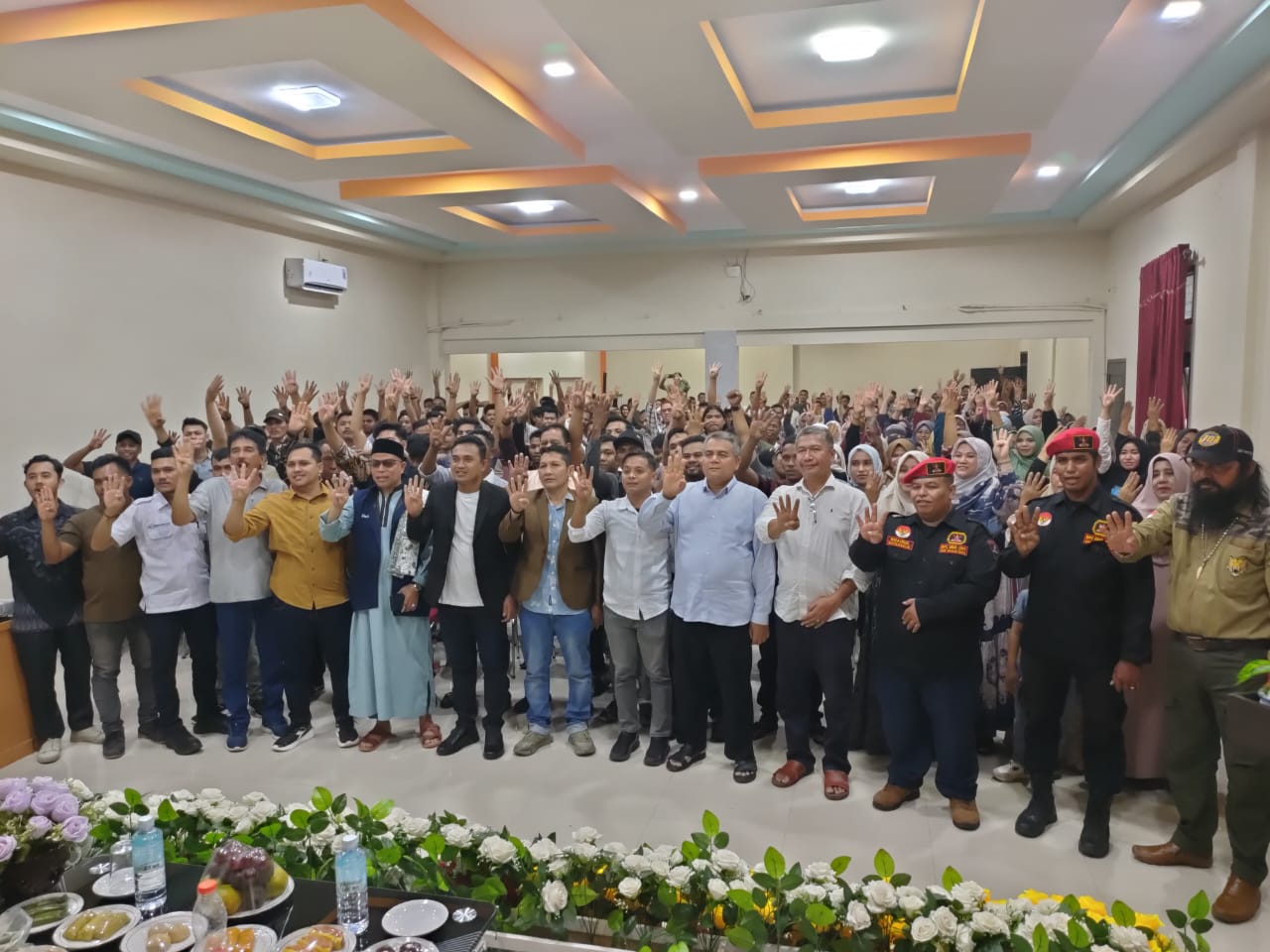 Ratusan Anak Muda Nagan Raya Deklarasi Dukungan Pasangan JOZ