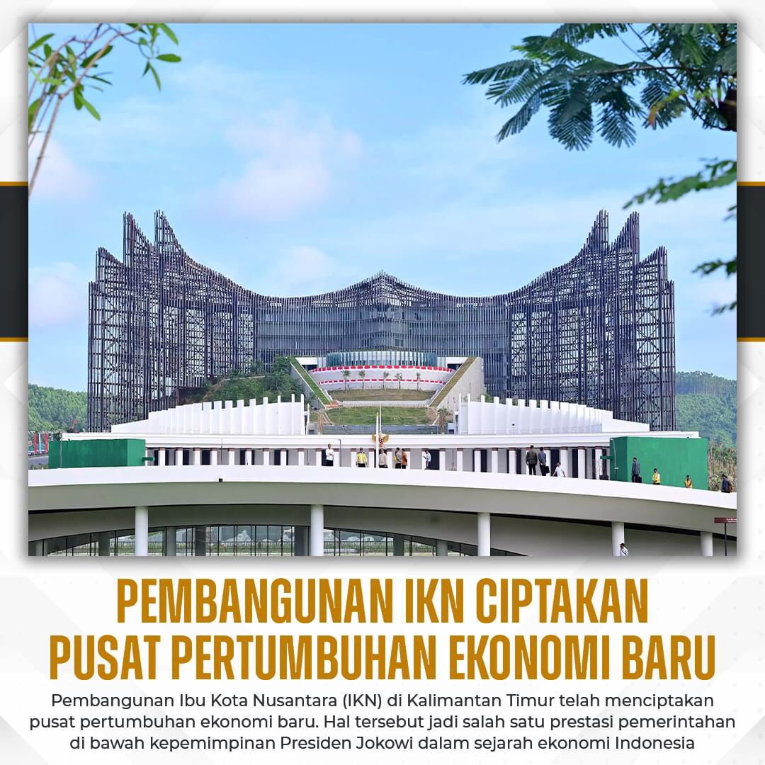 Pembangunan IKN Ciptakan Pusat Pertumbuhan Ekonomi Baru