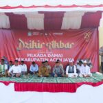 Polres Aceh Jaya Gelar Dzikir Akbar Pilkada Damai 2024