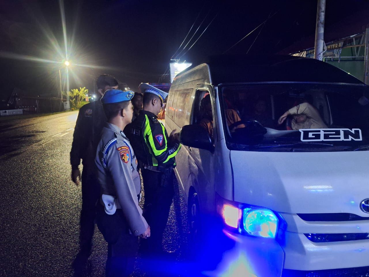 Polres Aceh Jaya Laksanakan Razia Cipta Kondisi untuk Tingkatkan KRYD di Wilayah Hukum Polres Aceh Jaya