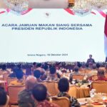 Jelang Purnatugas, Presiden Joko Widodo Menggelar Jamuan Santap Siang Bersama