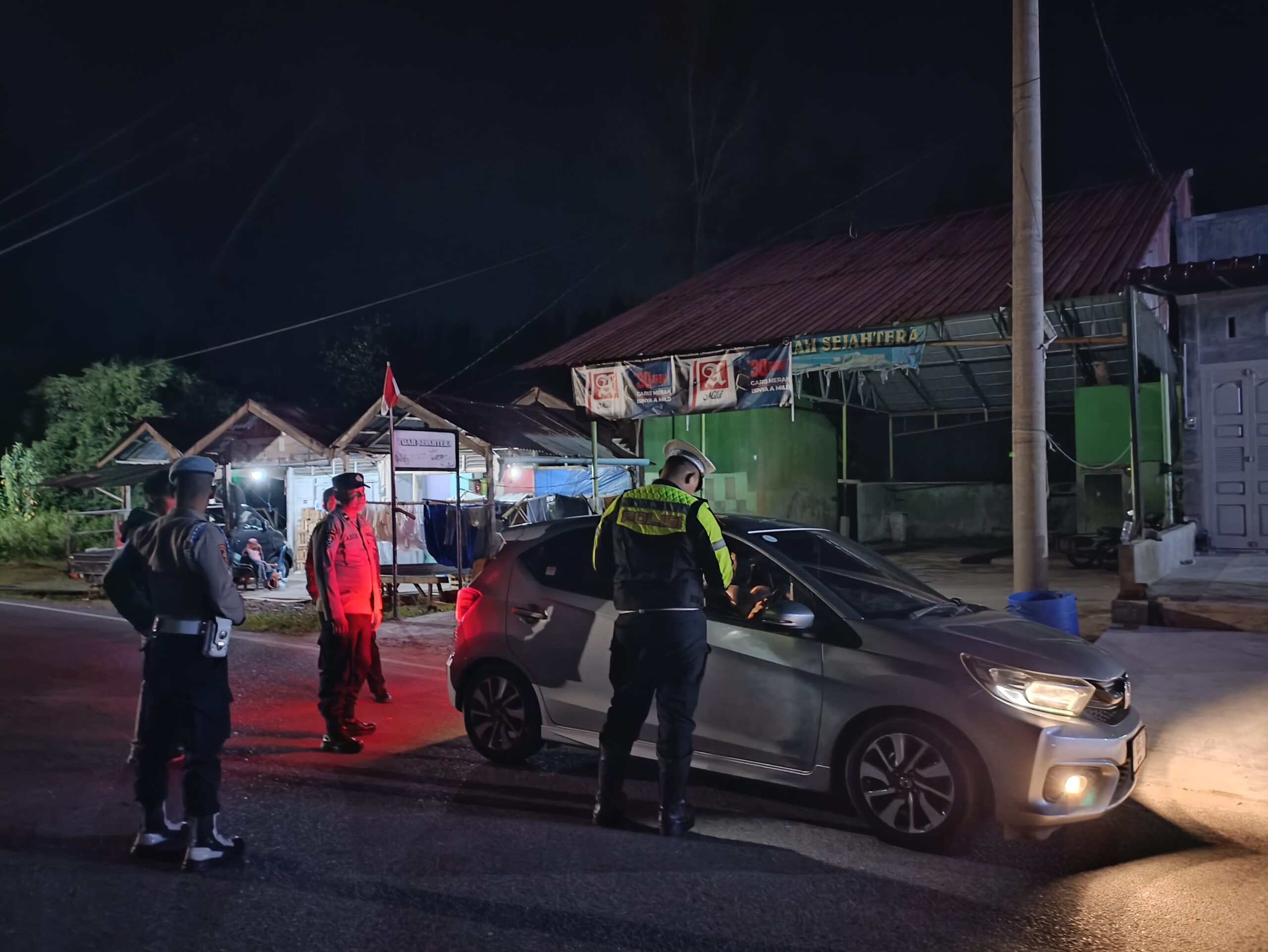 Polres Aceh Jaya Gelar Razia Gabungan Rutin untuk Cipta Kondisi Selama Kampanye Pilkada 2024
