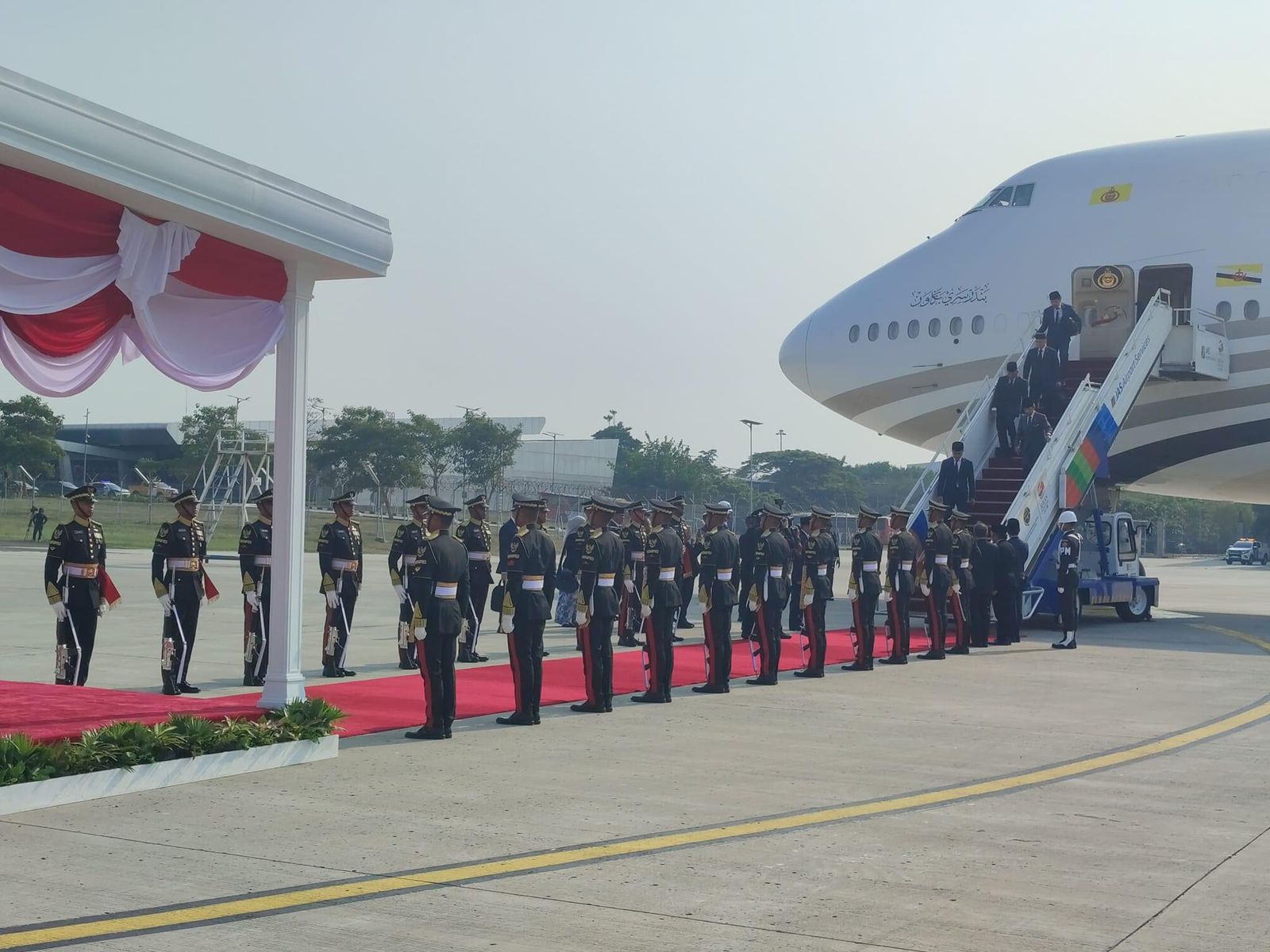 Pengamanan VVIP Super Ketat, TNI Kawal Kedatangan Tamu Negara Hadiri Pelantikan Presiden RI