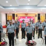 Kanwil Kemenkumham Aceh Ikuti Penyambutan Menteri dan Wakil Menteri Kemenkumham