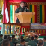 Danrem 012/TU Ajak Prajurit Kodim 0107 Tingkatkan Semangat Tugas dan Dedikasi