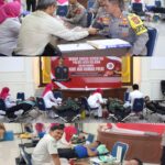 Polres Aceh Selatan Gelar Donor Darah Dalam Rangka Hari Jadi Humas Polri Ke-73