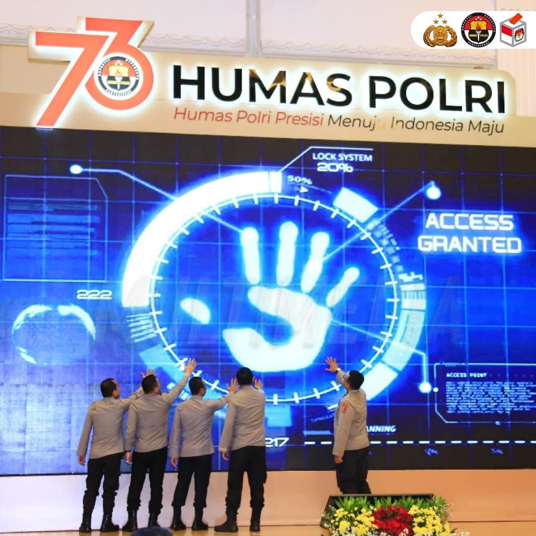 Irjen Pol. Sandi Luncurkan Dua Perkadiv Pada Hari Jadi Humas Polri Ke-73
