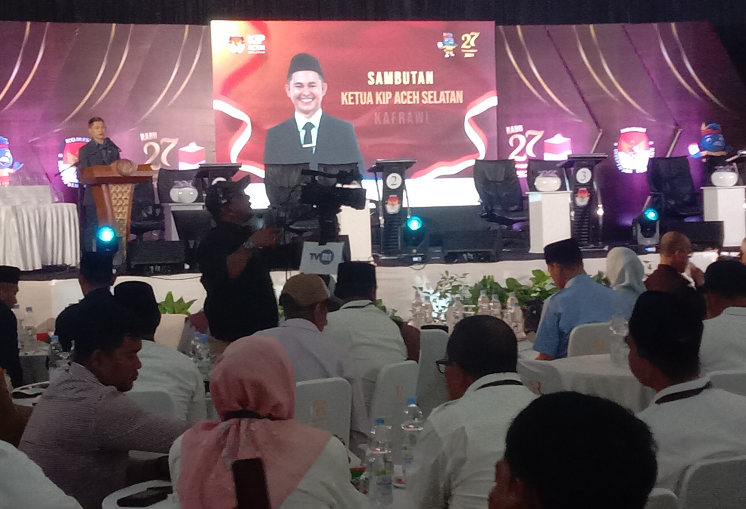 Hari Ini Empat Paslon Adu Visi dan Program Unggulan pada Debat Calon Bupati Aceh Selatan