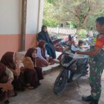 Jajaran Kodim 0107/Aceh Selatan Sebarkan Brosur Penerimaan Bintara PK TNI AD Gelombang II Tahun 2024