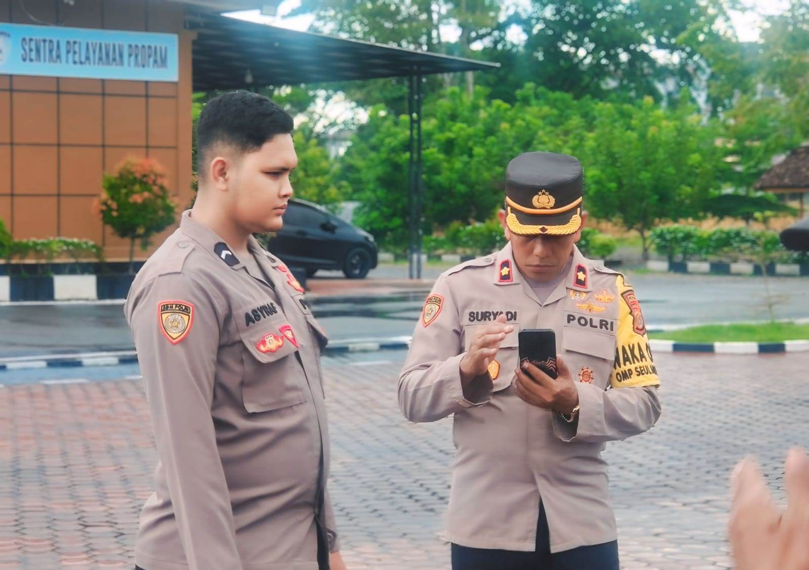 Polres Aceh Jaya Gelar Operasi Gaktibplin, Fokus Periksa HP Personel Untuk Cegah Judi dan Pinjaman Online