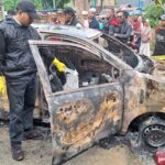 Polres Aceh Timur Selidiki Terbakarnya Mobil Warga Idi Cut