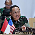 Melalui Vicon Panglima TNI Tingkatkan Kerjasama Militer Indonesia-USA
