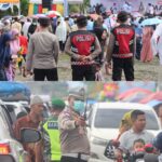 Pastikan Berjalan Lancar, Tertib dan kondusif, Polres Aceh Selatan Lakukan Pengamanan Kampanye Terbuka Paslon Bupati dan Wabup Nomor Urut 2