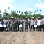 Polres Bireuen Ikuti Launching Gugus Tugas Polri Dukung Ketahanan Pangan