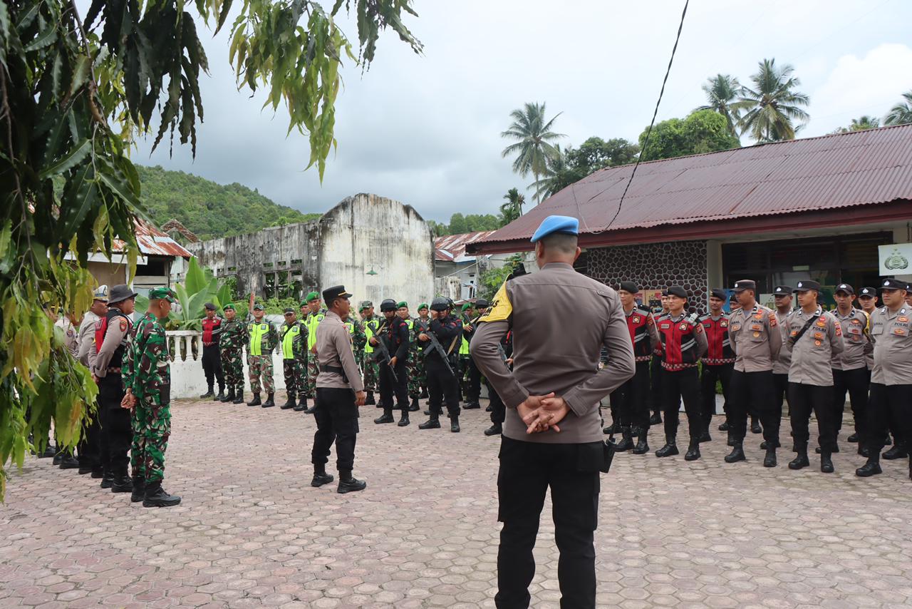 Amankan Kampanye Terakhir, Polres Aceh Selatan Terjunkan Ratusan Personel