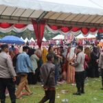 Polres Aceh Selatan Kerahkan Ratusan Personel Amankan Kampanye Terbuka Paslon Bupati Nomor Urut 4