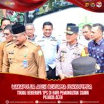 Wakapolda Aceh Bersama Forkopimda Tinjau Beberapa TPS Di Hari Pemungutan Suara Pilkada Aceh