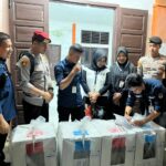 Polisi Kawal Ketat Pergeseran Kotak Suara ke PPK