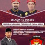 Keluarga Besar PW FRN Propinsi Aceh Ucapkan Selamat Kepada Pasangan AZAN Sebagai Bupati Aceh Timur