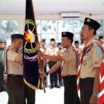 Waaster Panglima TNI Buka Kursus Pembina Pramuka Mahir Tingkat Lanjutan (KML) Trisaka TNI TA 2024 di Buperta Cibubur