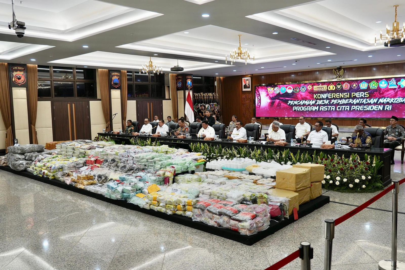 Indonesia Darurat Narkoba, Desk Bentukan Menko Polkam Fokus Tiga Upaya Prioritas