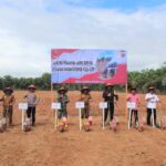 Wakapolres Aceh Jaya Hadiri Launching Penanaman Jagung Serentak Satbrimob Polda Aceh