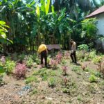 Bhabinkamtibmas Polsek Labuhanhaji Timur Ajak Warga Binaan Wujudkan Asta Cita Swasembada Pangan