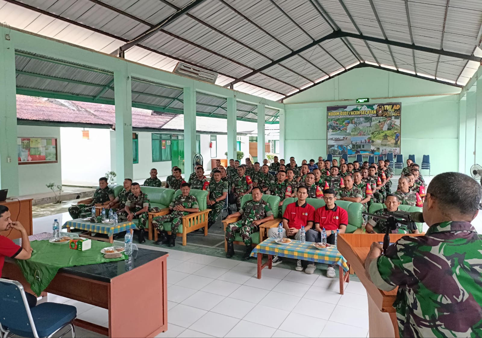Tingkatkan Kesiapsiagaan, Prajurit Kodim 0107/Aceh Selatan Mengikuti Pelatihan BHD
