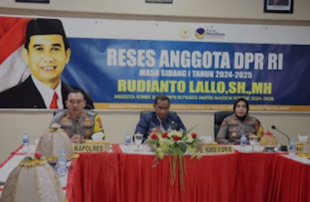 Polres Pelabuhan Makassar Menerima Kunker Reses Anggota Komisi III DPR RI