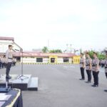 Kapolres Lhokseumawe Pimpin Sertijab Wakapolres dan Kasat Intelkam