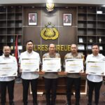 Anggota Komisi III DPR – RI Apresiasi Polres Bireuen Ungkap Sejumlah Kasus Besar