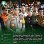 Pangdam Iskandar Muda Bersama Forkopimda tinjau langsung Situasi Malam Pergantian Tahun di Aceh