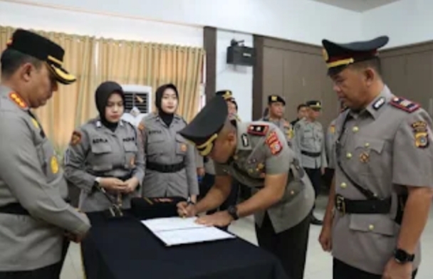Tiga Pejabat Utama Polresta Banda Aceh Berganti